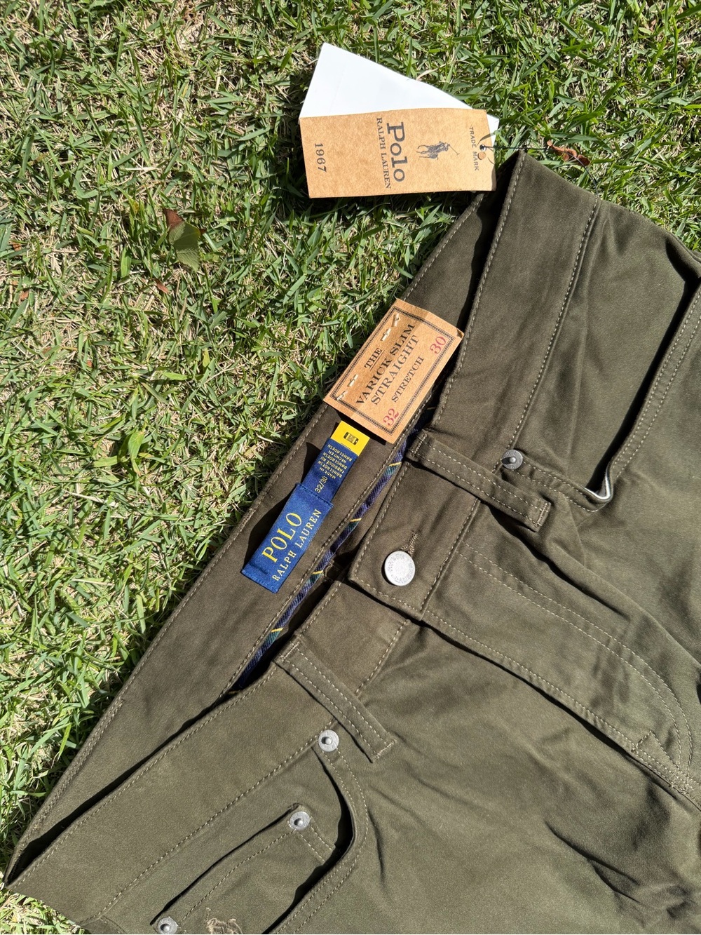 Polo by Ralph Lauren Olive Green Chinos